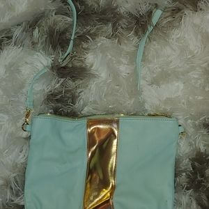 Teal Crossbody Bag
